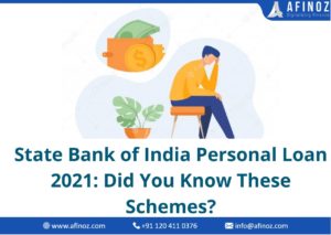 State Bank of India Personal Loan 2021